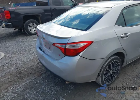 2014 Toyota Corolla S Plus из США, поврежденный, VIN 2T1BURHE8EC050093